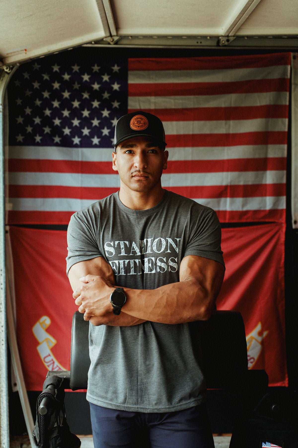 Station Fitness Logo Hat