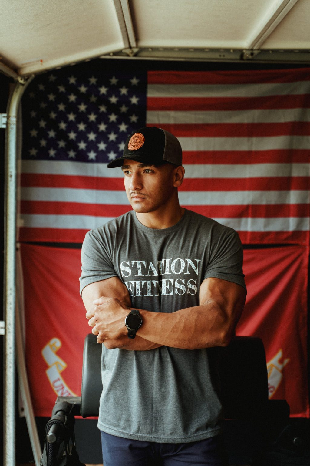 Station Fitness Logo Hat